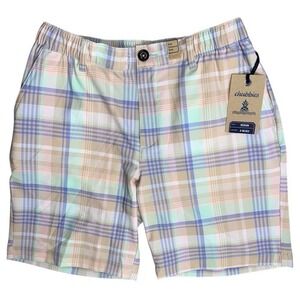 Chubbies‎ Mens Size Medium Everywear Shorts 8" Inseam The Breaking Plaids
